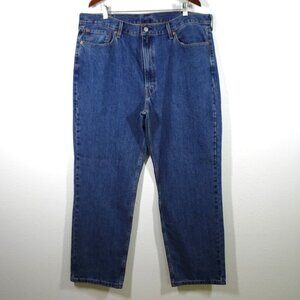 Levi's 550 Relaxed Jeans Men's Size 42x32 Blue Denim Cotton Loose Fit